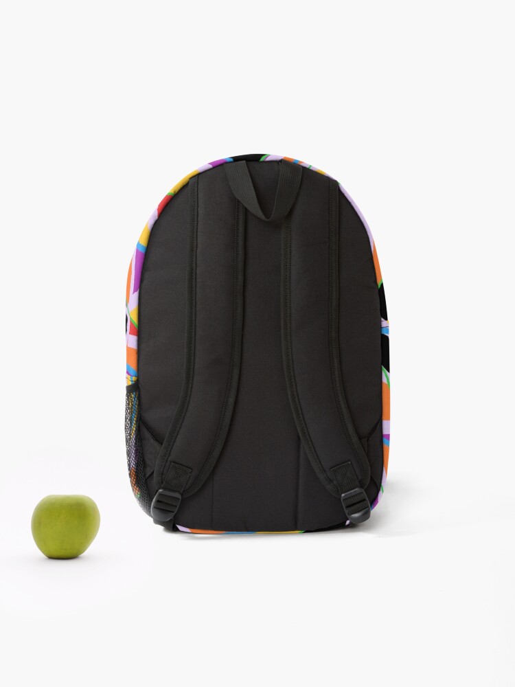 Thumbnail 2 of 3, Backpack, Grooves designed and sold by LisaJene.
