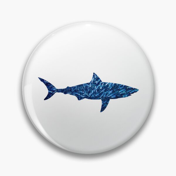 Item preview, Shark design, collage of sardines, all profit supports ocean conservation  designed and sold by seekingclarity.