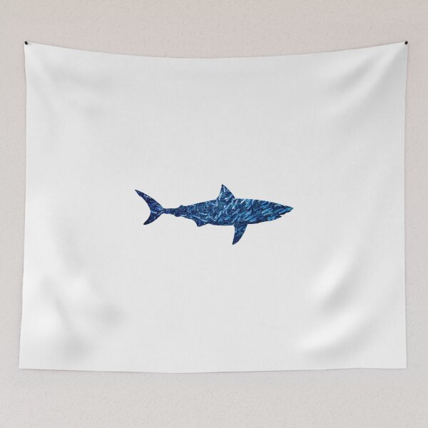 Item preview, Shark design, collage of sardines, all profit supports ocean conservation  designed and sold by seekingclarity.