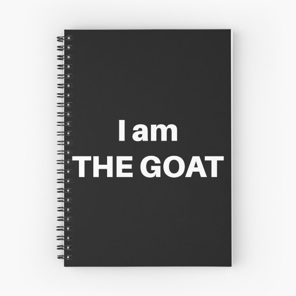 Item preview, I am THE GOAT designed and sold by dtino.