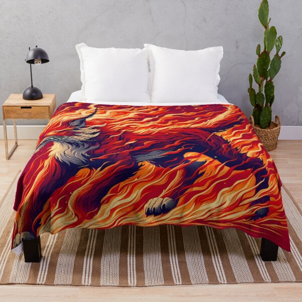 Item preview, Lava Fire Lynx, Ai Generated Art designed and sold by ACC .