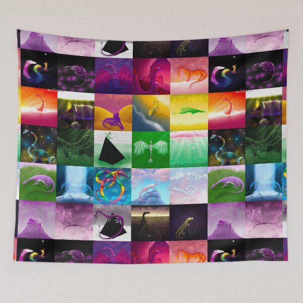 Item preview, All LGBTQIA+ Pride Dragons Together designed and sold by Transcendragons.
