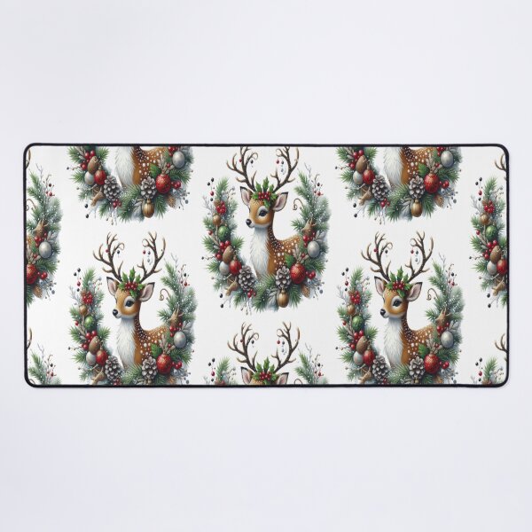 Item preview, Christmas tree with roe deer,RBCozyHolidays,CozyHolidays designed and sold by Expressions-Sel.