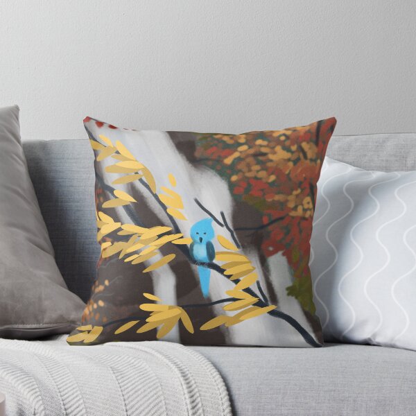 Item preview, Waterfall Autumn Scenery With Vibrant Foliage  designed and sold by Artistic  Touch.