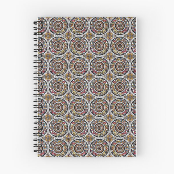 Item preview, Spiral Paisley Fractal Line Art Fabric Design 34 designed and sold by outdoorstudio.