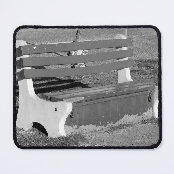Item preview, Weathered Bench in Harrisburg designed and sold by BadWolfStudios.