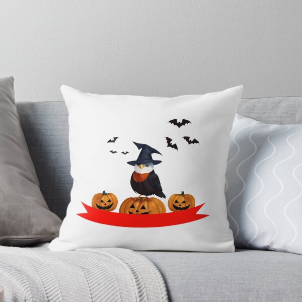 Item preview, Pirate Bird with Scary Pumpkins  designed and sold by Midnightviera.