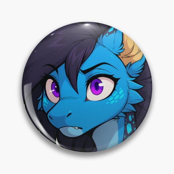 Item preview, Stern Dragon - Headshot Sticker designed and sold by Paladinko.