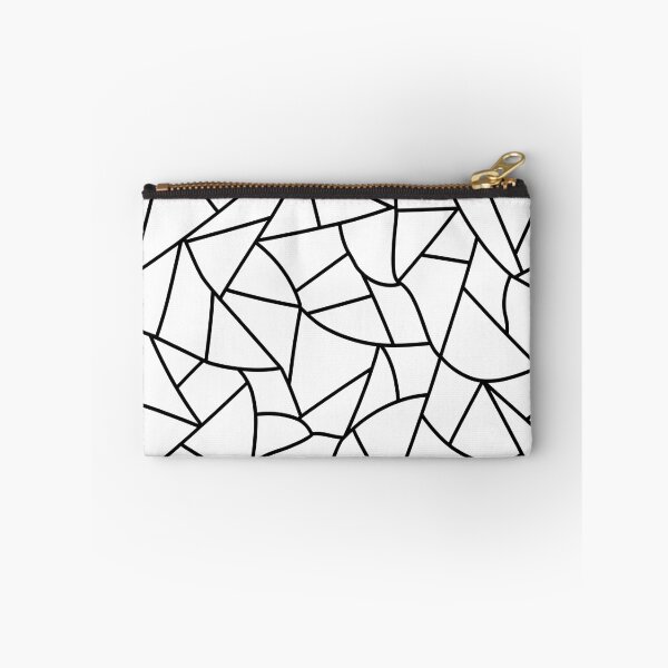 Item preview, Black and white abstract geometric pattern designed and sold by Fab-Haven.