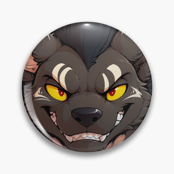 Item preview, Smiling Wolf - Headshot Sticker designed and sold by Paladinko.