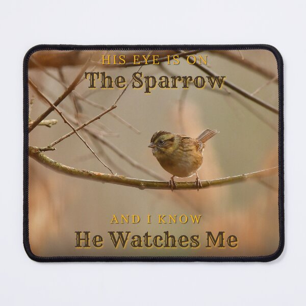 Item preview, His Eye Is On The Sparrow designed and sold by Mr-Tshirts.