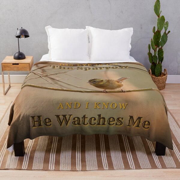 Item preview, His Eye Is On The Sparrow designed and sold by Mr-Tshirts.