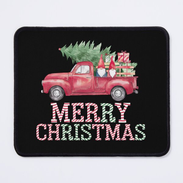 Item preview, Gnome Christmas Truck / red truck christmas designed and sold by Krasnovaovaova.