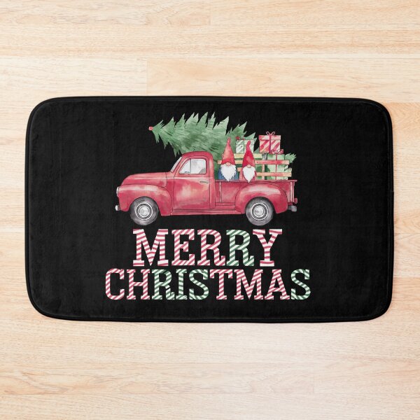 Item preview,  Gnome Christmas Truck / red truck christmas  designed and sold by Krasnovaovaova.