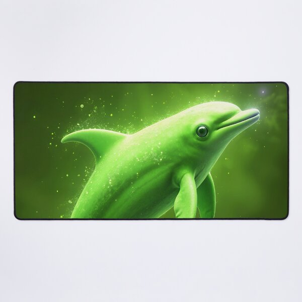 Item preview, The Green Celestial Fantasy Dolphin designed and sold by TheArtOfPat.