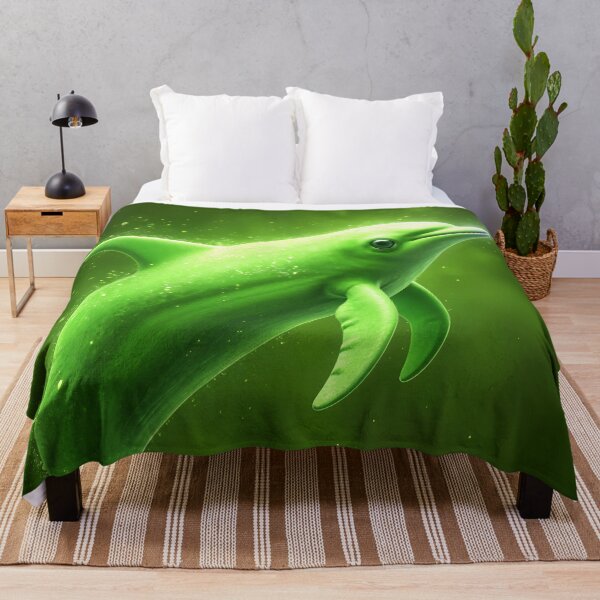 Item preview, The Green Celestial Fantasy Dolphin designed and sold by TheArtOfPat.