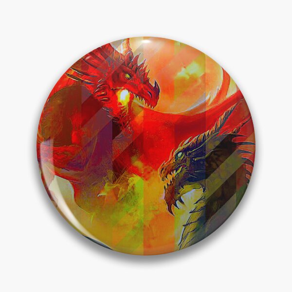 Item preview, Dragons Breathing Fire designed and sold by ViaARTfactory.