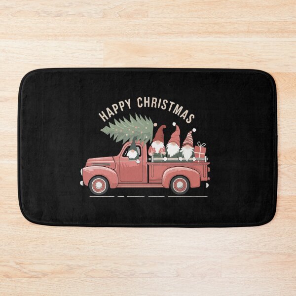 Item preview, Gnome Christmas Truck/ red truck christmas  designed and sold by Krasnovaovaova.