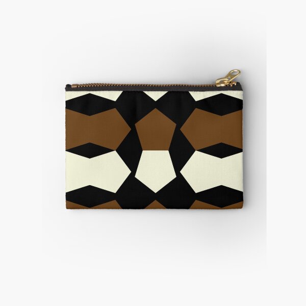 Item preview, Beige and Brown Pentagon Pattern Design designed and sold by signshirtz.