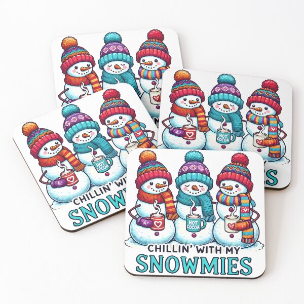 Artikelvorschau, Chillen mit meinen Snowmies entworfen und verkauft von emcreativeprds.