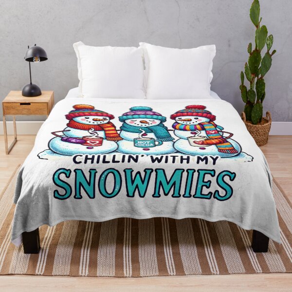 Artikelvorschau, Chillen mit meinen Snowmies entworfen und verkauft von emcreativeprds.