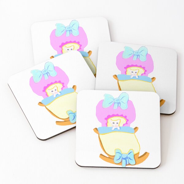 Item preview, Kitty In Crib designed and sold by pinkyjainpan.