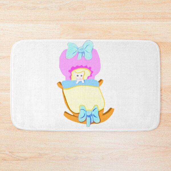 Item preview, Kitty In Crib designed and sold by pinkyjainpan.