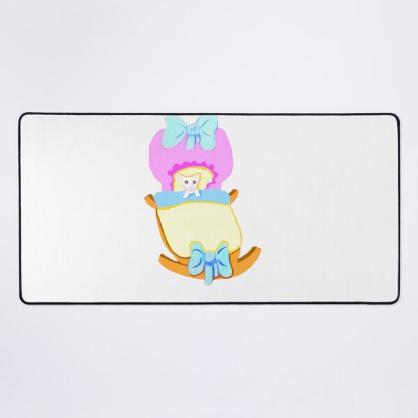 Item preview, Kitty In Crib designed and sold by pinkyjainpan.
