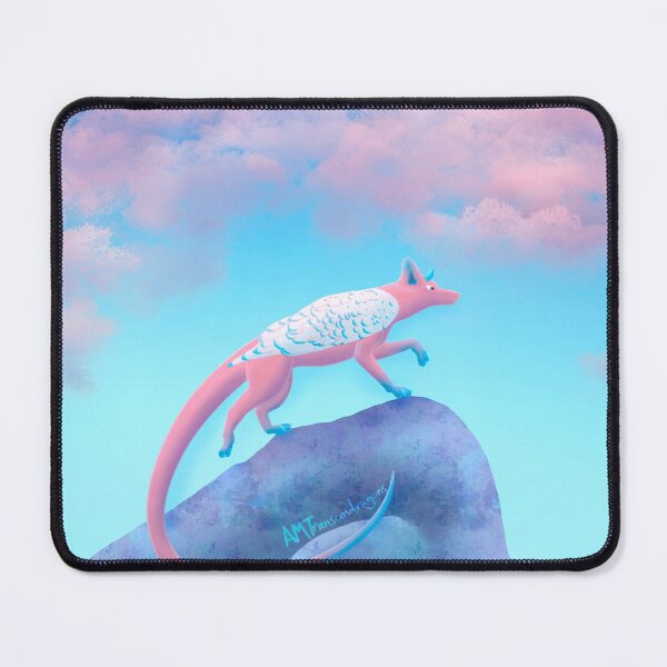 Item preview, Funky Transgender Dragon (with Background) designed and sold by Transcendragons.