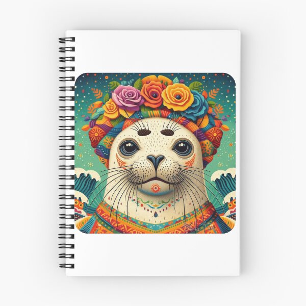 Item preview, Foca as a female Mexican artist designed and sold by mamafoca.