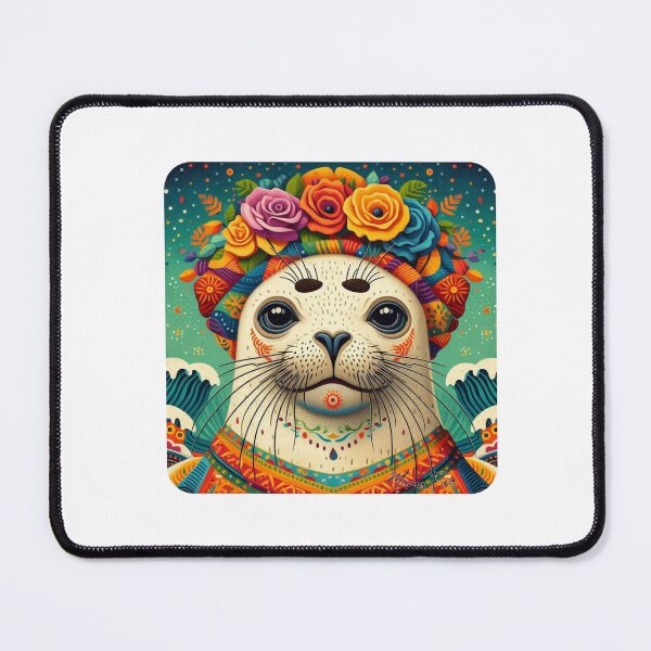 Item preview, Foca as a female Mexican artist designed and sold by mamafoca.