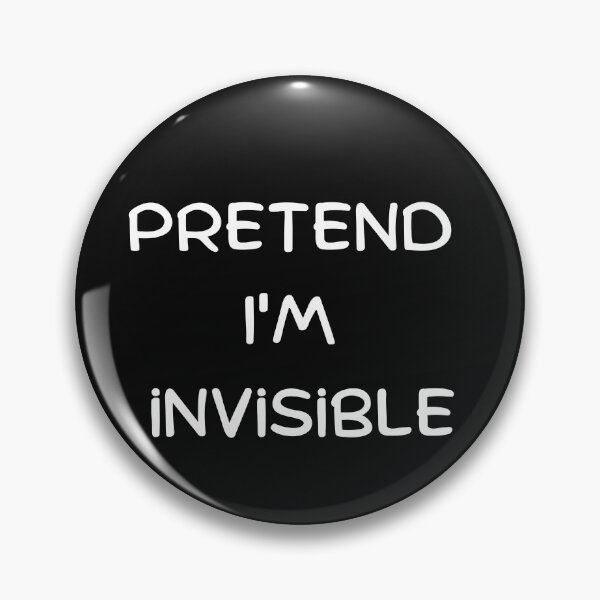 Item preview, Pretend I'm Invisible - Funny Disappearing Act  designed and sold by artivibestudio.