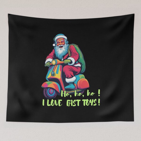 Item preview, Ho, ho, ho! I love fast toys! Santa Claus is coming!  Merry Christmas! designed and sold by DMHG.