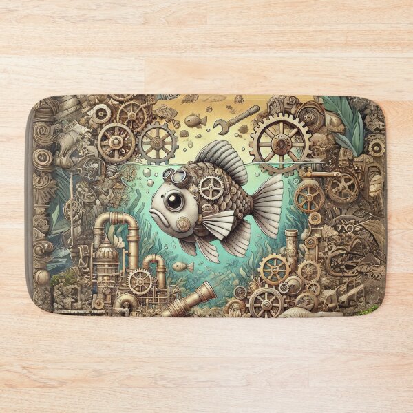 Item preview, Steampunk Dwarf Gourami designed and sold by Sillytoe.
