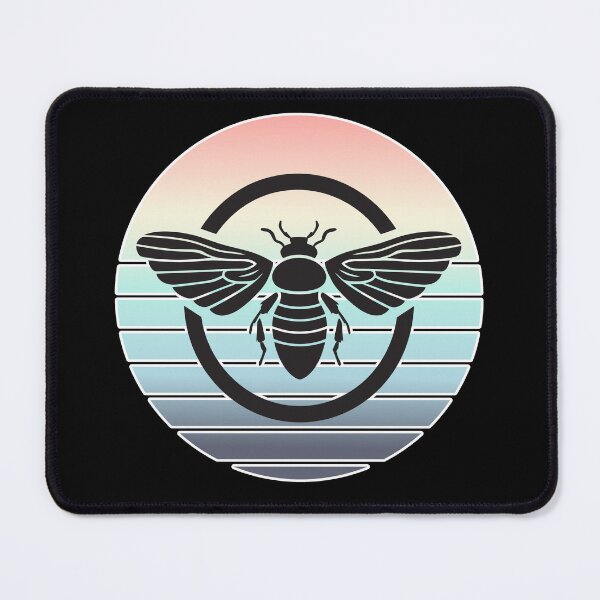 Item preview, Sunset Bee: Retro Vibes designed and sold by muitee.