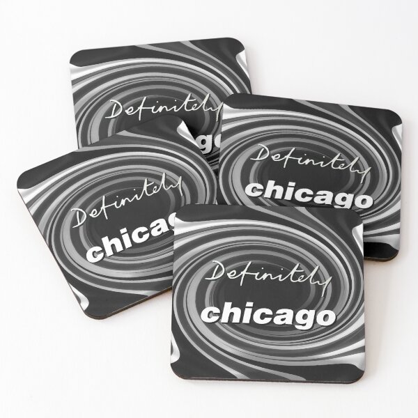 Item preview, Black and White Chicago swirl for Oasis '25 tour at Soldier Field Chicago USA designed and sold by BritTops.