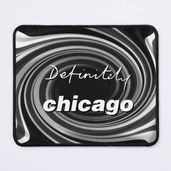 Item preview, Black and White Chicago swirl for Oasis '25 tour at Soldier Field Chicago USA designed and sold by BritTops.