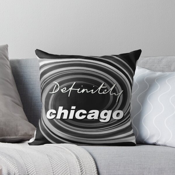 Item preview, Black and White Chicago swirl for Oasis '25 tour at Soldier Field Chicago USA designed and sold by BritTops.