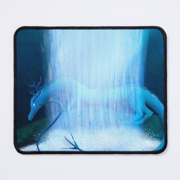 Item preview, Ocean Gay MLM Dragon under Waterfall (with background) designed and sold by Transcendragons.