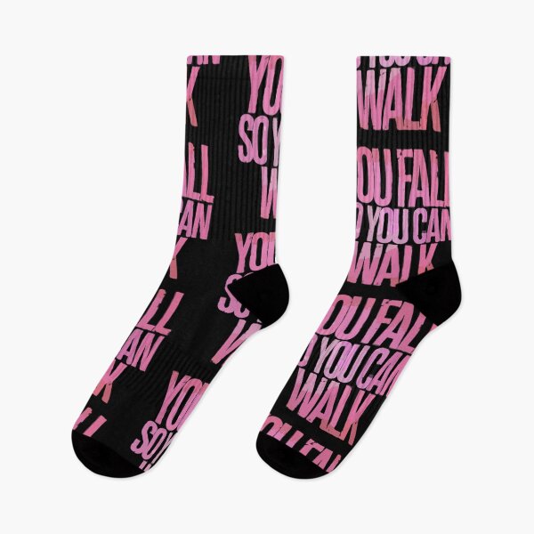 Item preview, "You Fall So You Can Walk" Inspirational & Motivational Design – Resilience and Growth Graphic designed and sold by Collision19.