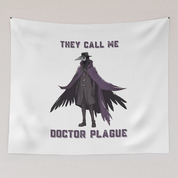 Item preview, Doctor Plague designed and sold by PitchBlackIcon.