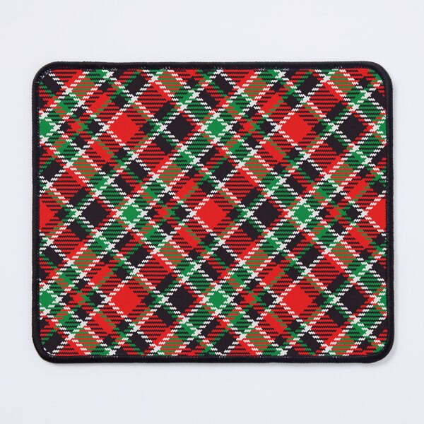 Item preview, Cozy Retro Christmas tartan plaid red green designed and sold by Dana Du.