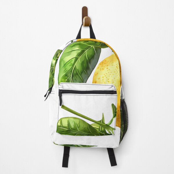 Item preview, Lemon Watercolor - Yellow Lemon with Green Leaves designed and sold by Virginiia89.