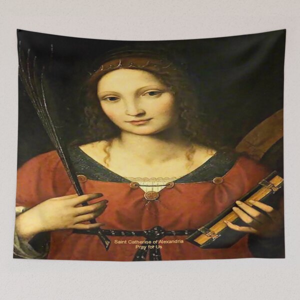 Item preview, Saint Catherine of Alexandria designed and sold by LitanyLane.