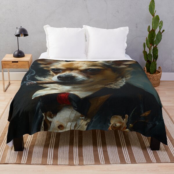 Item preview, Smoking Dog 1 designed and sold by Dawn van Doorn.