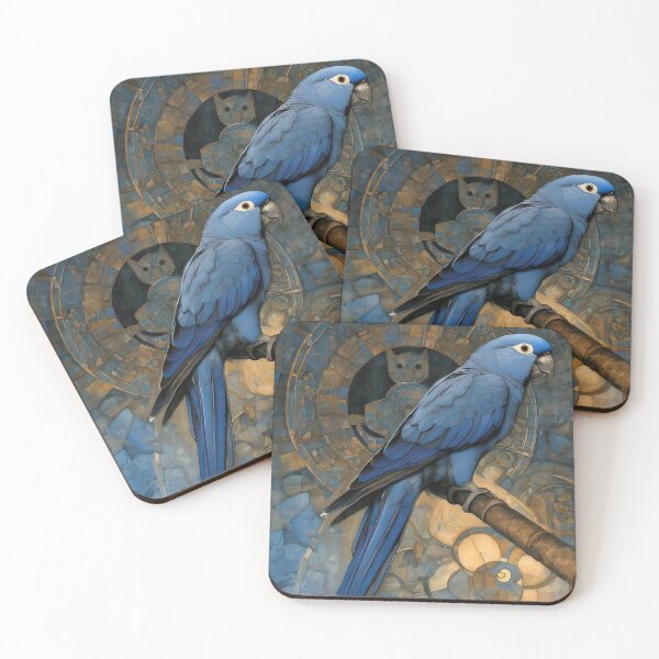Item preview, Blue Song bird in nature Embrass designed and sold by Alma Lee.