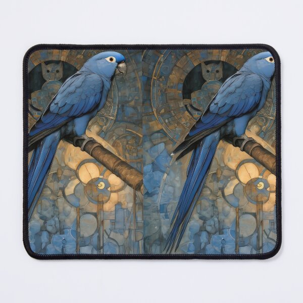 Item preview, Blue Song bird in nature Embrass designed and sold by Alma Lee.