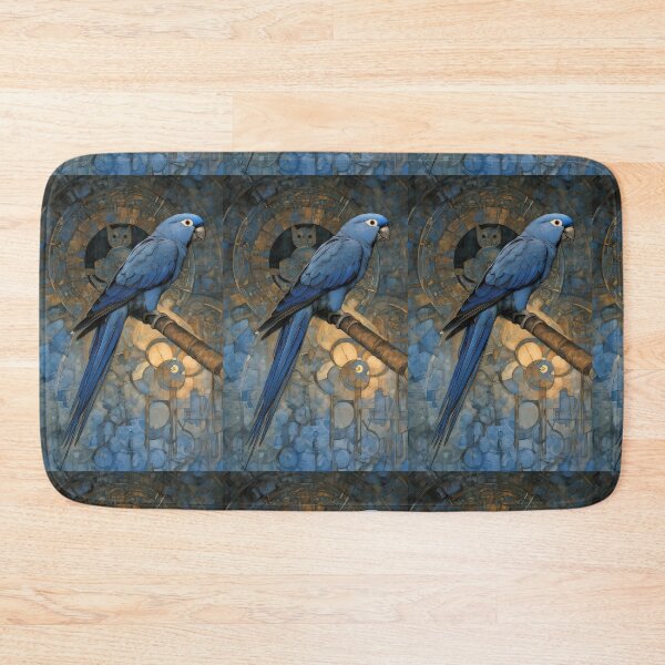 Item preview, Blue Song bird in nature Embrass designed and sold by Alma Lee.