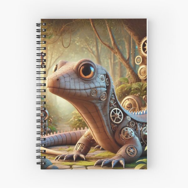 Item preview, Steampunk Earless Monitor Lizard designed and sold by Sillytoe.