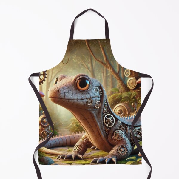 Item preview, Steampunk Earless Monitor Lizard designed and sold by Sillytoe.